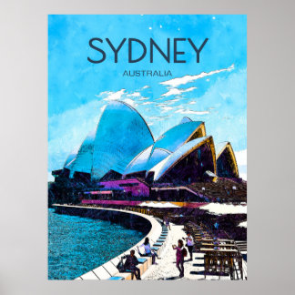 Sydney Poster de viagens