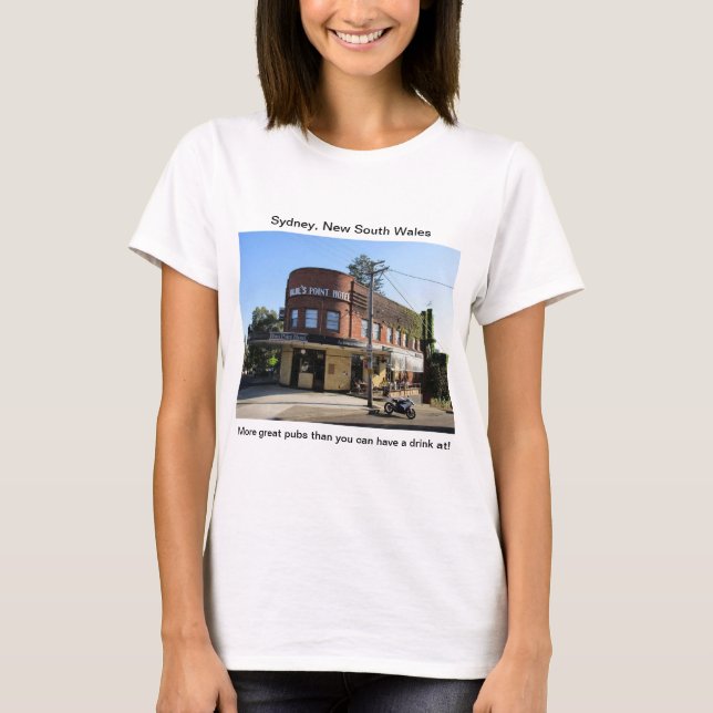Sydney Pubs: Camiseta Blues Point Hotel (Frente)