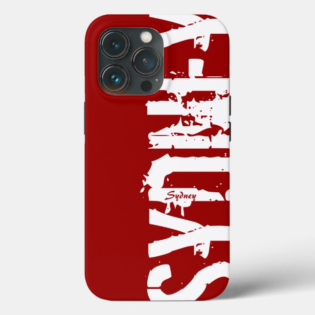 Sydney - Urban Style - Cobrir iPhone (Verso)