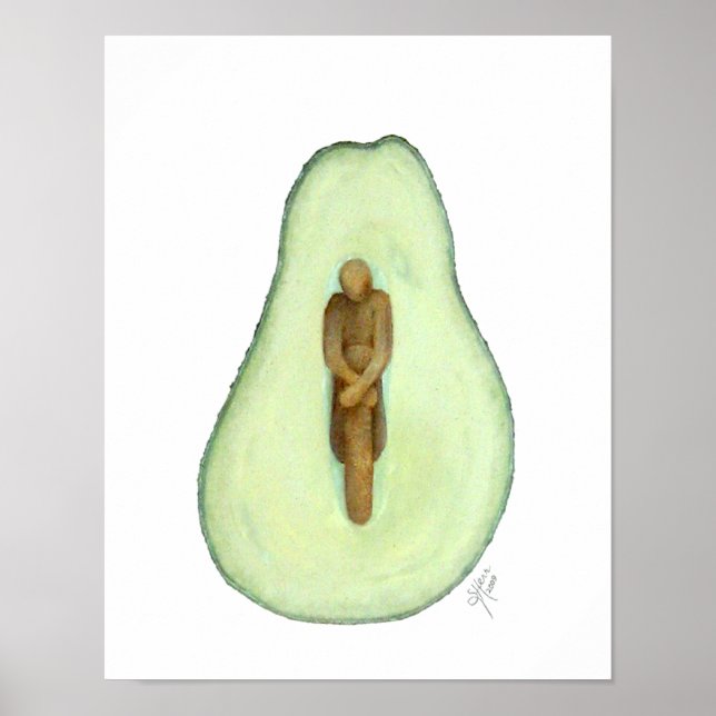 Symbiose Avocado Poster (Frente)