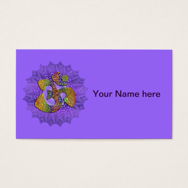 Symbol Universal OM / AUM - Ornament (Frente)