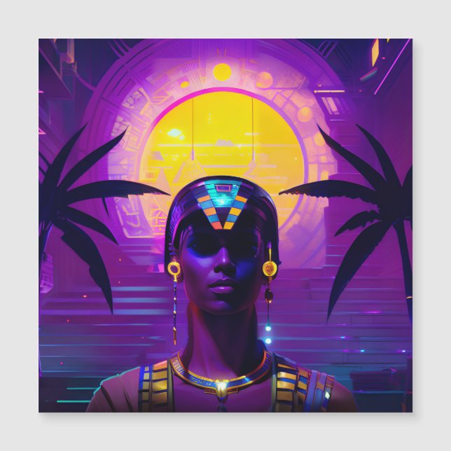Synthwave Pharaoh (Frente)