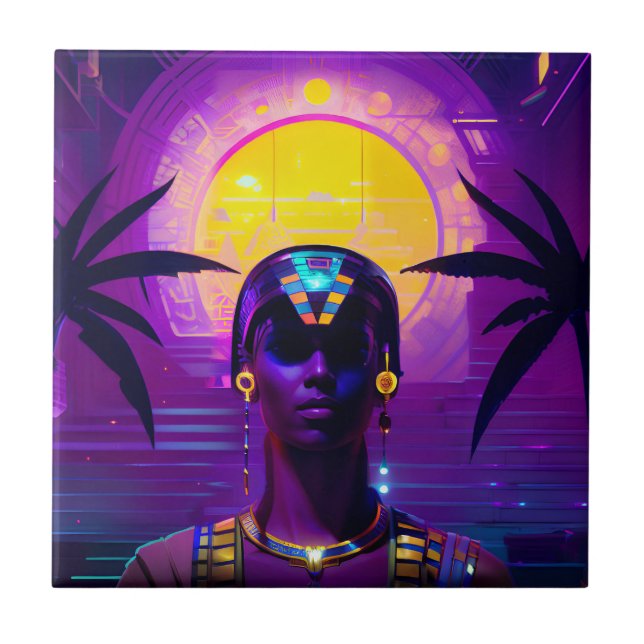Synthwave Pharaoh (Frente)