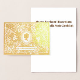 Szczęśliwego Dnia Matki - Cartão Karta