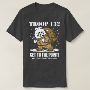 T132 — CHEGUE AO PONTO! Camiseta [v2]