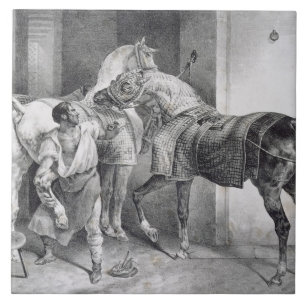 T34894 o Farrier inglês, 1822 (litho)