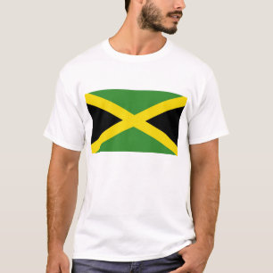 T Camisa com bandeira da Jamaica