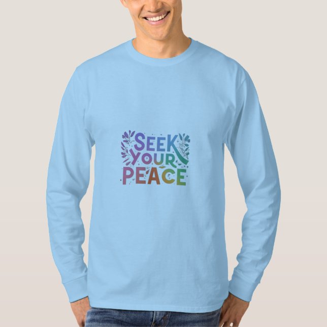 T- Camisa com Cotação Inspiracional (Frente)