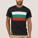 T Camisa com pavilhão da Bulgária<br><div class="desc">Mostre seu orgulho búlgaro com nossa camiseta exclusiva masculina com a bandeira da Bulgária! Feito com muita atenção aos detalhes, esta camiseta é mais do que uma simples roupa essencial; é uma celebração do patrimônio e da identidade cultural da Bulgária. A vibrante design mostra com destaque as cores da bandeira...</div>