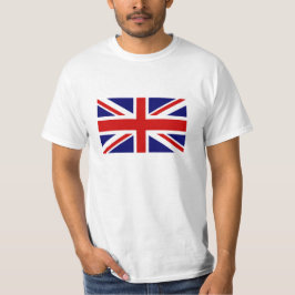 T Camisas com bandeira do Reino Unido