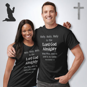 T Camisas com Versos de Bíblia, Revelação 4:8 OU S