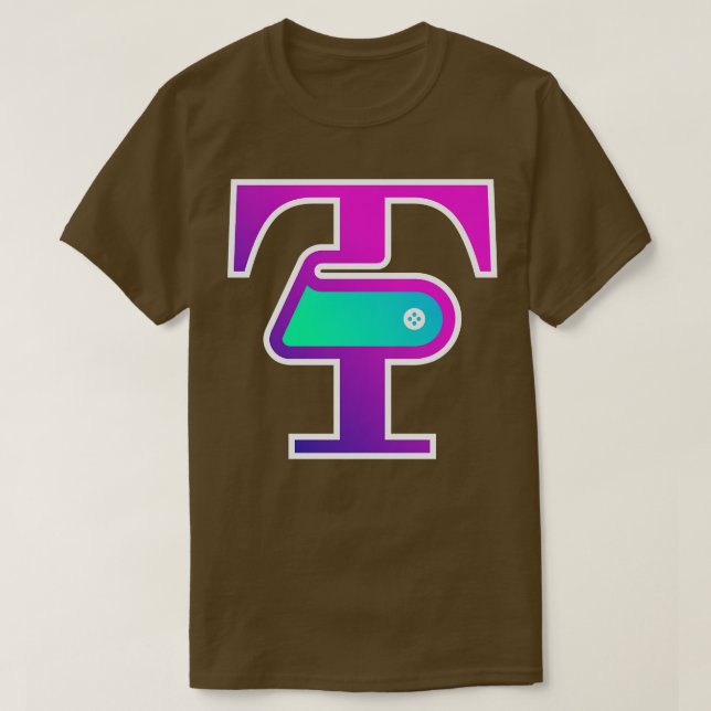 T inicial para a camisa 1 (Frente do Design)