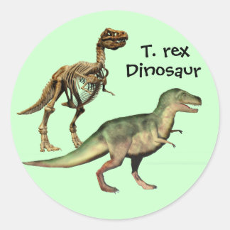 T. rex Adesivos dinossauros