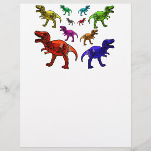 T-Rex Colorido