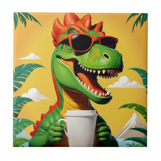 T-Rex Dinossaur Engraçado (Frente)