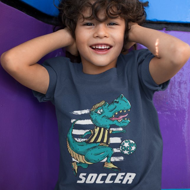 T-Rex Jogador de Futebol Camisa Esportiva (Criador carregado)
