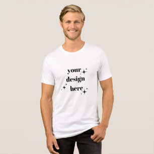 T-S personalizado de Design frontal e traseira de 
