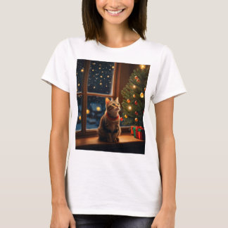 t-shart de gato cortado, cate T-shart Camisa básic