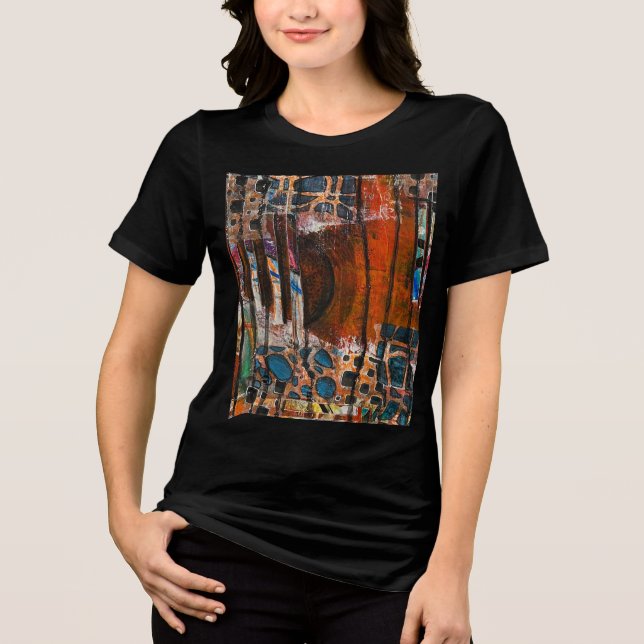 t-shirt abstrato art (Frente)