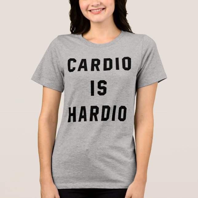 T-Shirt Cardio Is Hardio (Frente)