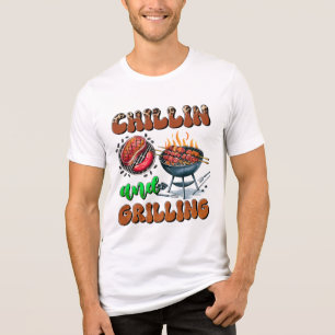T-Shirt Chillin’ e Grillin"