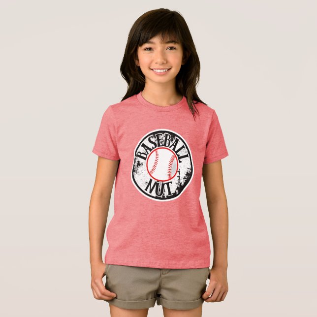 T-Shirt com noz de beisebol (Frente Completa)
