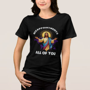 T-shirt cristã engraçada Jesus Meme