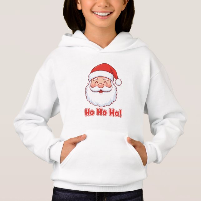 T-Shirt Cute Santa Face (Frente)