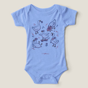 T-shirt da Gangue do Ganso Bobo Ganso Engraçado