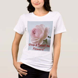 "T-Shirt de Arte de Flor Humano"