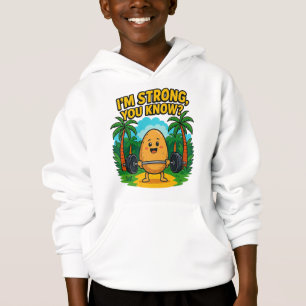 T-Shirt De Cartoon De Batata Forte - Engraçado