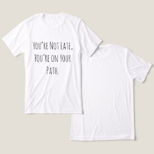 T-Shirt de crescimento inspiracional