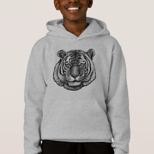 T-Shirt de Desenho de Tigre