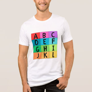 T-Shirt de GRÁFICO ALFABÉTICO