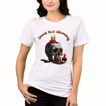 T-Shirt-Día de los Muertos, morto Mas Brilhante