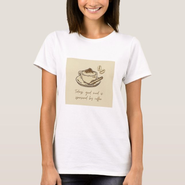 T-Shirt do Café | Camisa de café (Frente)