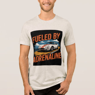 "T-Shirt do Carro de Corrida - Velocidade e Estilo