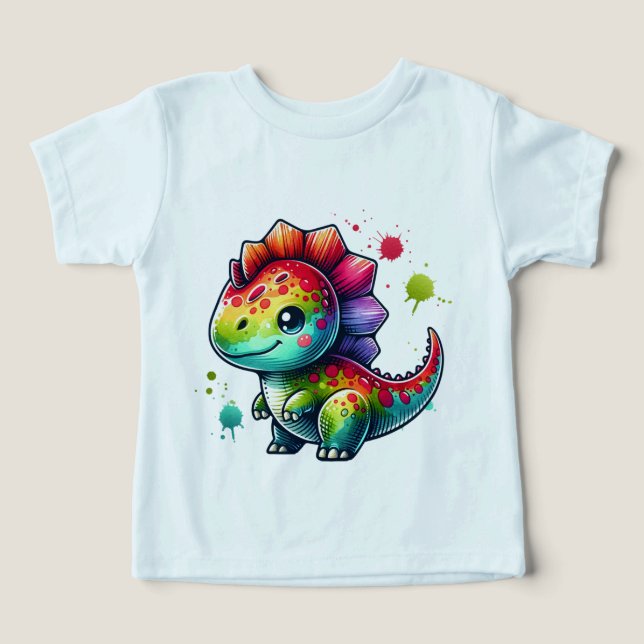 t-shirt do dinossauro Toddler (Design frontal)