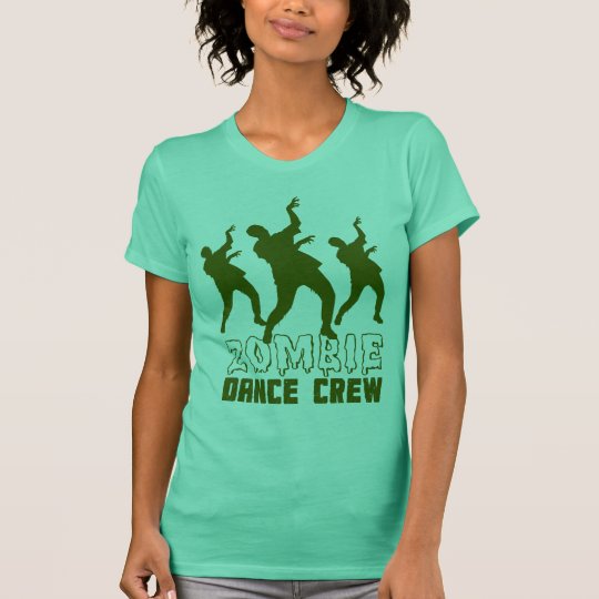 T-shirt do grupo da dança do zombi camiseta