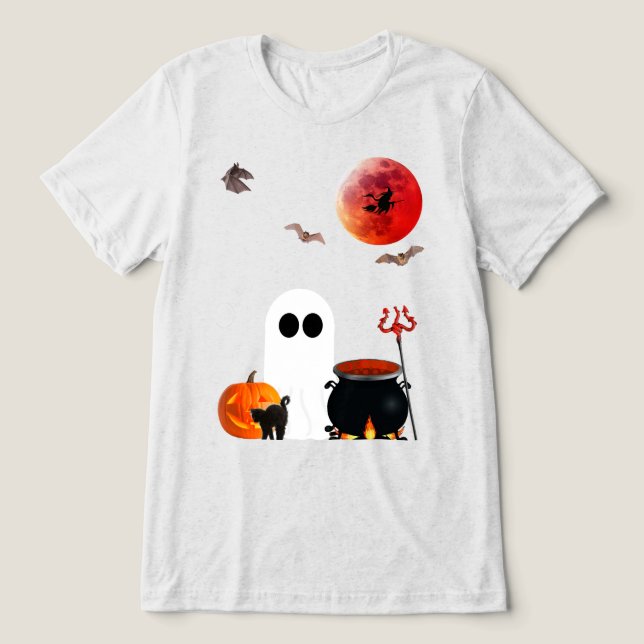 T-Shirt do Halloween (Design frontal)