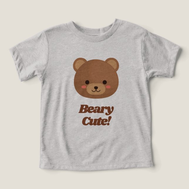 T-shirt do Teddy Bear Toddler (Design frontal)