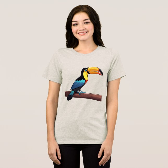 T-shirt do Toucan Bird (Frente Completa)