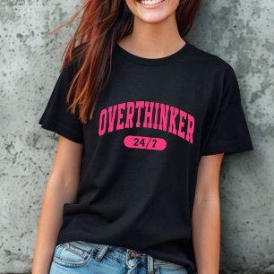 T-Shirt Engraçado Pensador