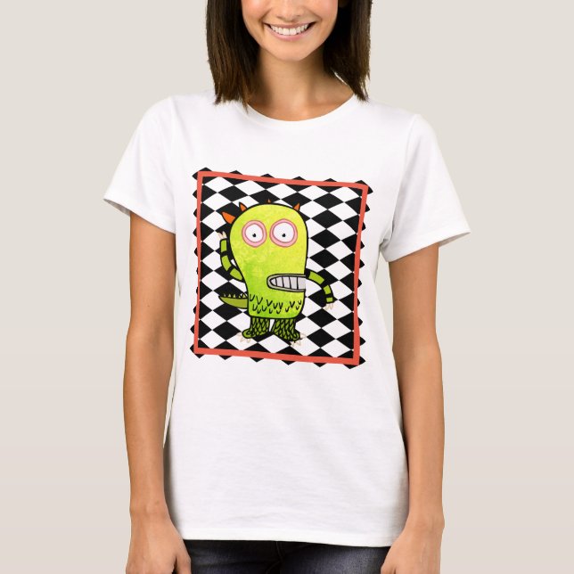 T-Shirt FELIZ MONSTER VOGUE PLUS TANK TOP W/ NAME (Frente)