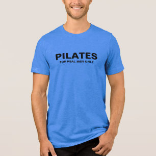T-Shirt fino de uso masculino Pilatos para homen