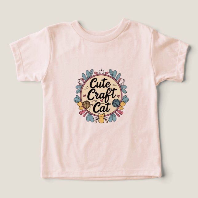 T-Shirt Gato Artesanato (Design frontal)