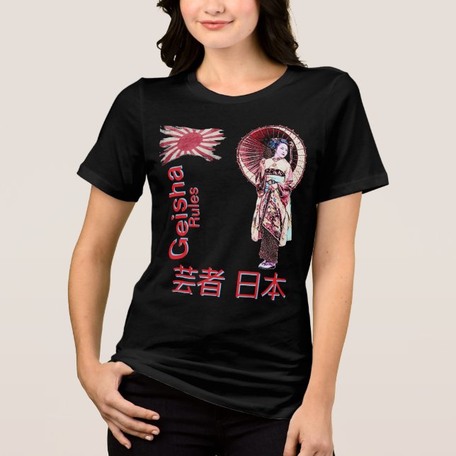T-Shirt Geisha (Frente)