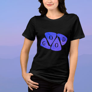 T-Shirt Gráfico Purple Black GOOD