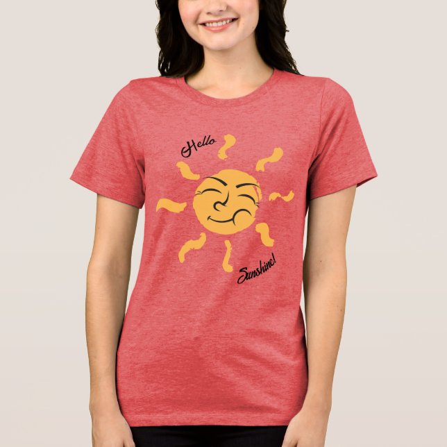 T-Shirt "Hello Sunshine" (Frente)
