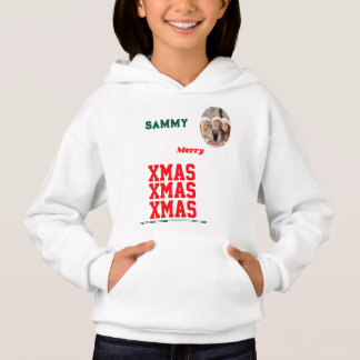 T-Shirt Hoodie foto do pullover name natal infanti